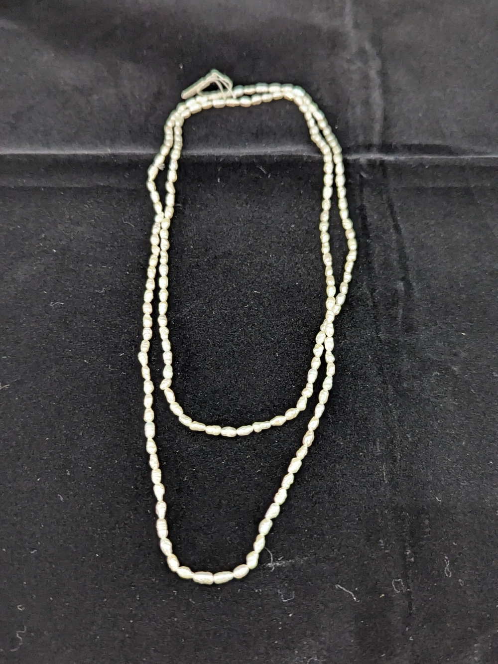 Classic Faux Pearl Double-Strand Necklace - Cream